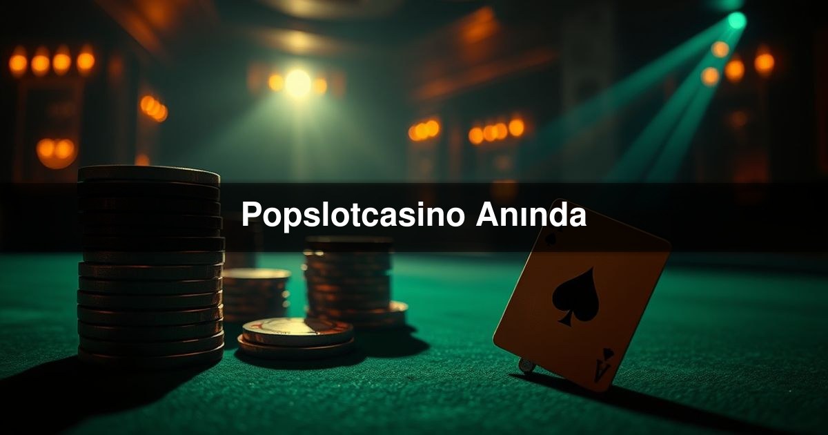 Popslotcasino Anında